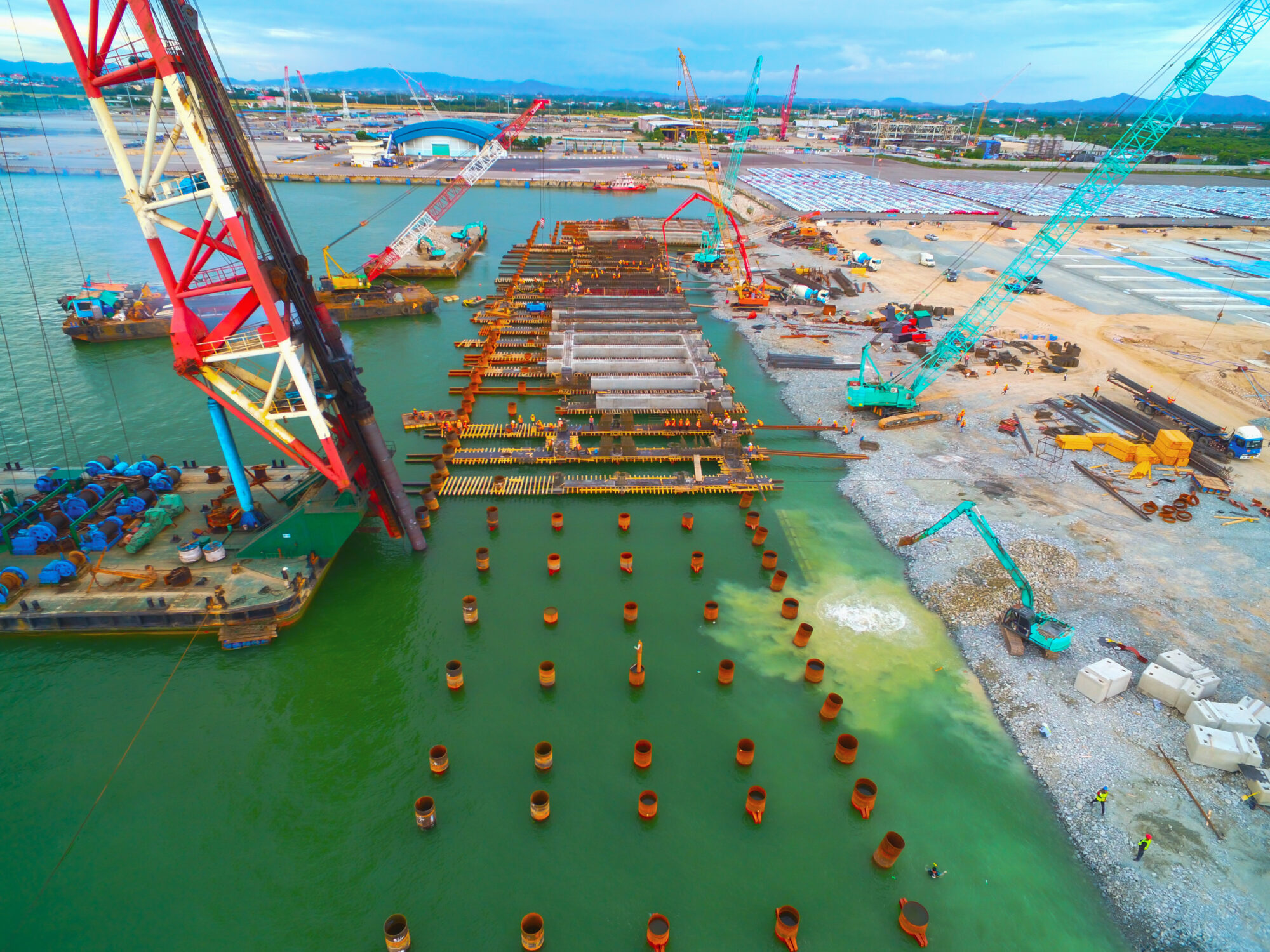 MARINE PILE DRIVING