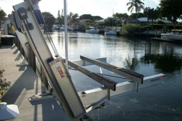 Lubricating a Boat Lift