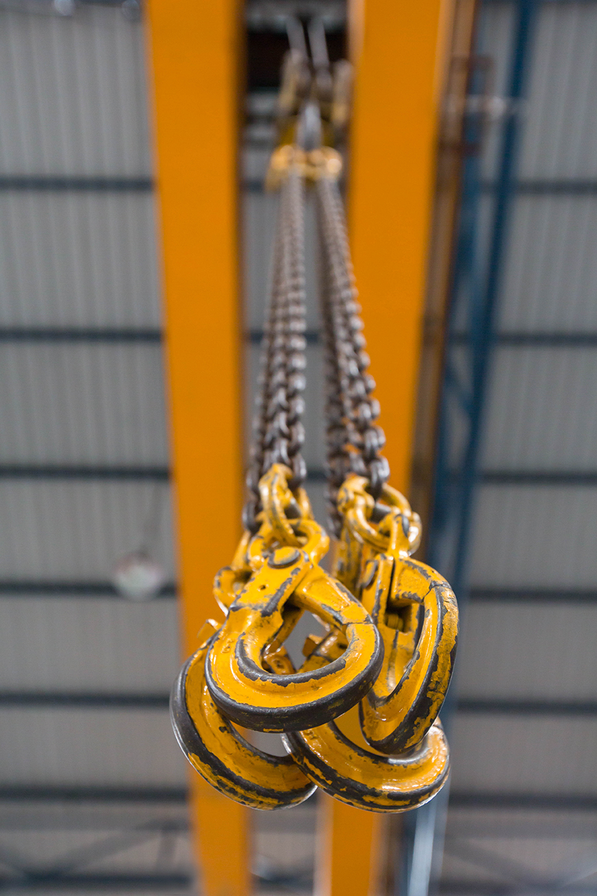 Rated Loads for Chain Slings Used…