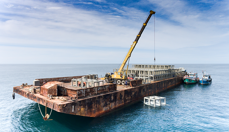 Barge Floating Equipment Safety Marine Construction Magazine