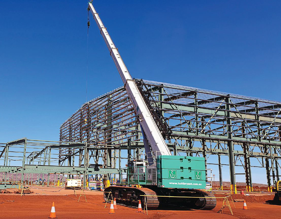 TUTT-BRYANT BUILDS MINING INFRASTRUCTURE WITH TCC-1400 IN WESTERN AUSTRALIA