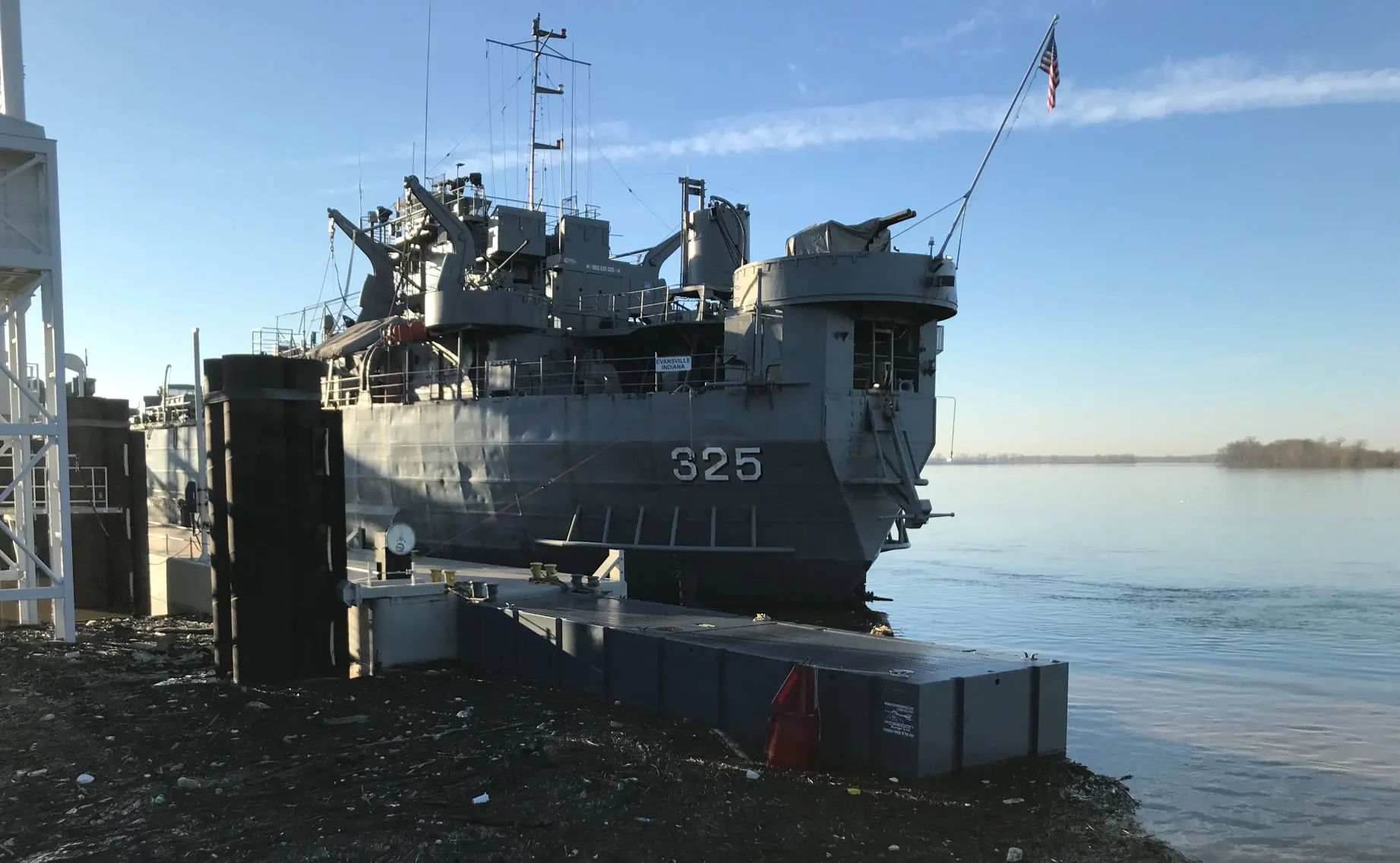 Poseidon barge becomes part of historic ship museum