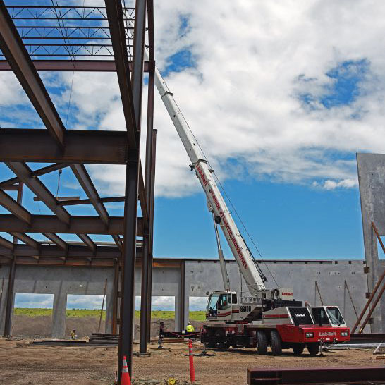 Link-Belt HTC-86100 Builds Cruise Terminal at Port Canaveral, Fla.