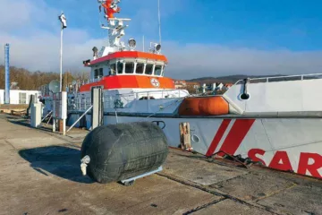 SFT supports German Maritime Search and Rescue Service with donation of Pneumatic Fenders