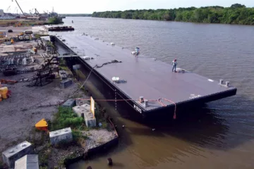 McDonough Marine Completes Inland Deck Barge Capital Build Program