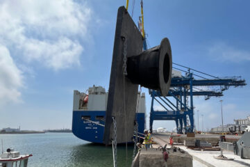 Germany’s ShibataFenderTeam supplies fenders for the expansion of the Port of Freeport, Texas
