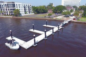 Public Dock Enhances Jacksonville, Fla. Riverfront Park