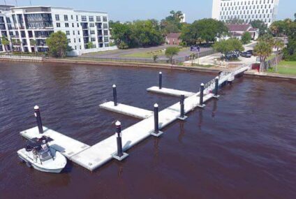 Public Dock Enhances Jacksonville, Fla. Riverfront Park