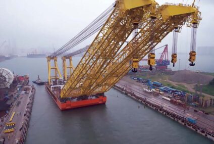 CP&A and DHHI partner on hulking offshore crane