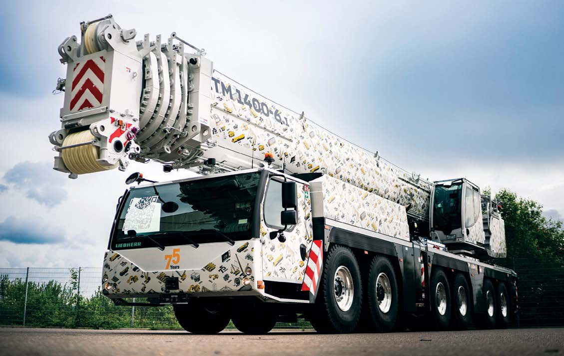 Liebherr introduces 6-axle crane