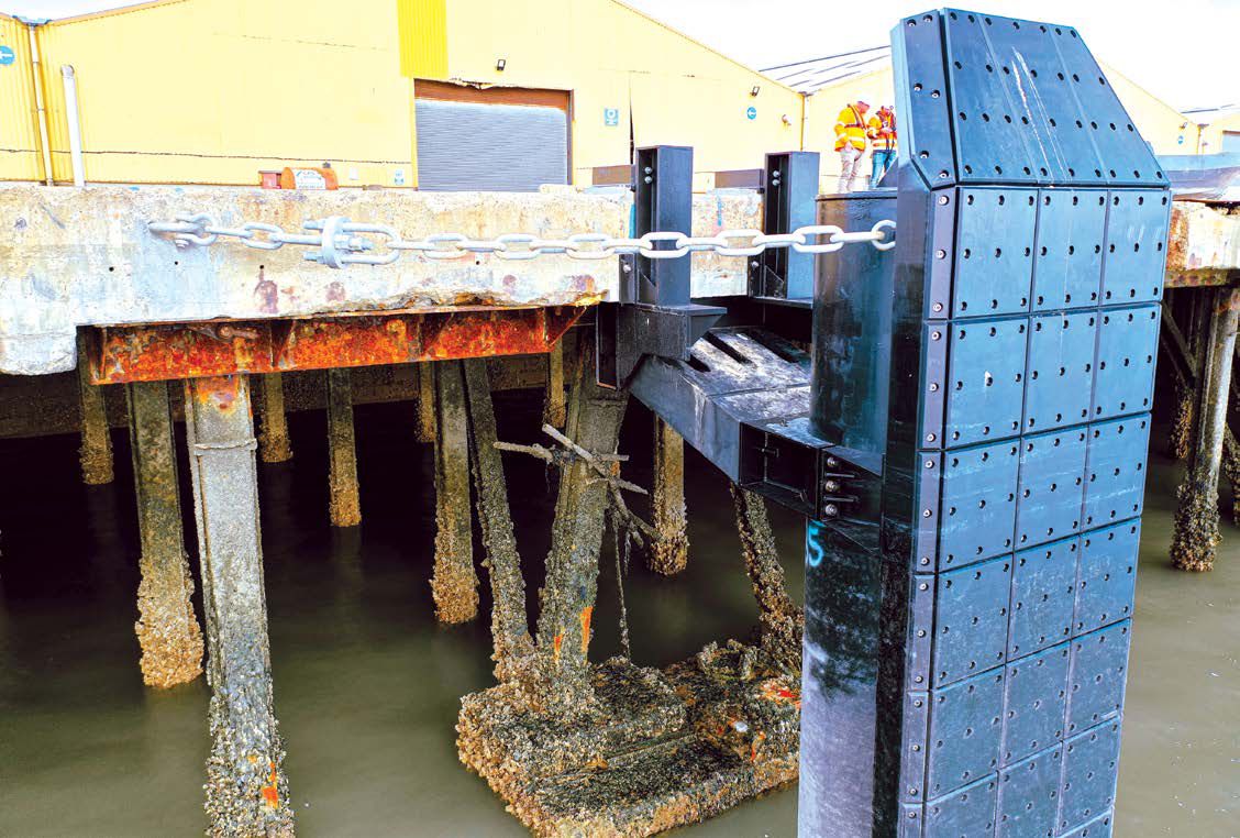 U.K. Gateway’s Port of Sheerness equipped with ShibataFenderTeam fenders