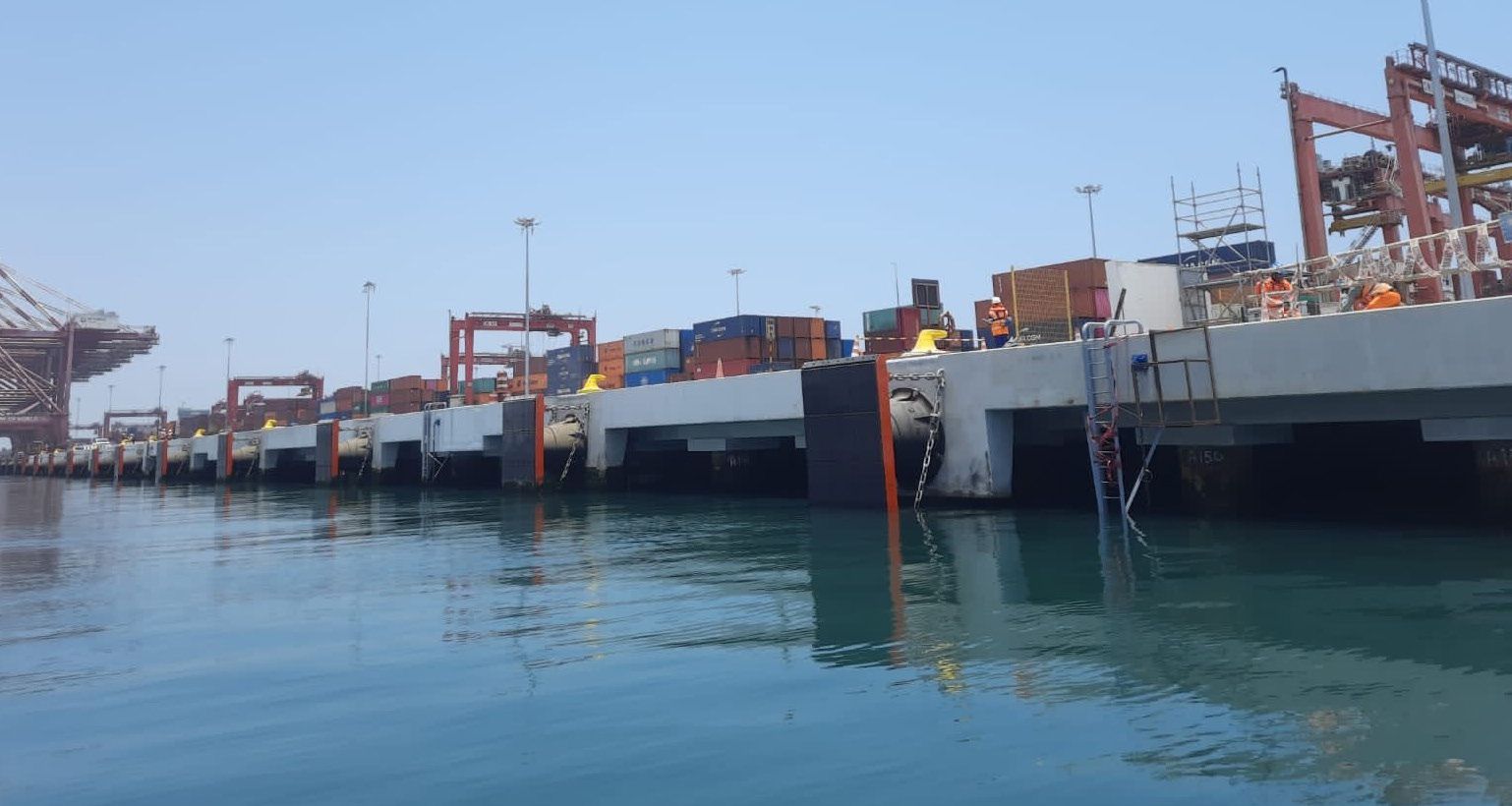 Perú’s Flagship Port Protected by 22 SFT Cone Fenders