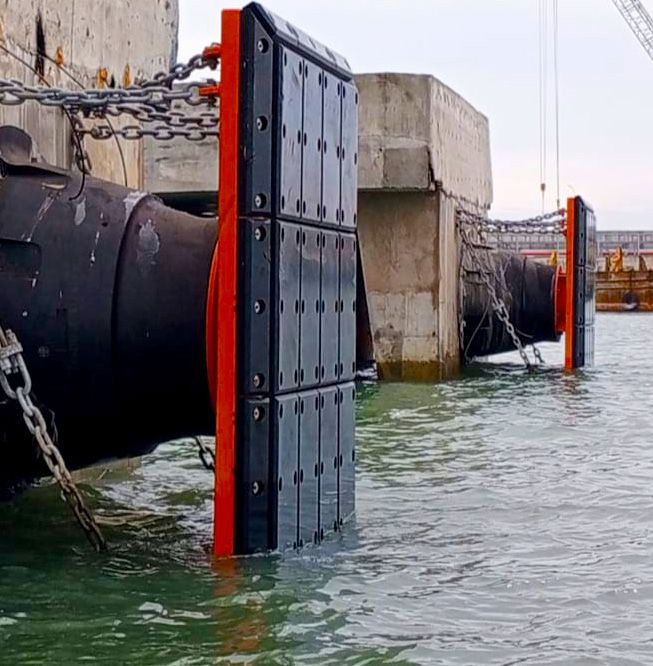 Angola Fuel Terminal Equipped with ShibataFenderTeam Solution